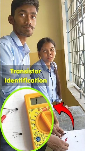 👁️‍🗨️🔥PNP & NPN Transistor Identification #transistor #shorts #youtubeshorts