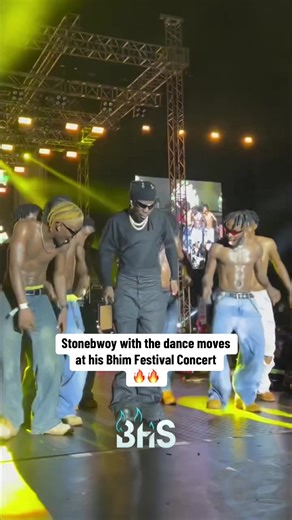 Stonebwoy's Incredible Dance Moves at Bhim Festival 2025