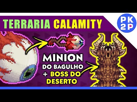 Terraria Calamity ► 1st BOSS of the mod and Olho de Bagulho drops STRONG Minion! #05