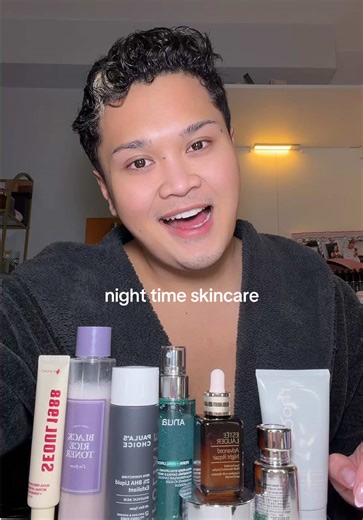 my current night time skincare routine!! 🫶🏼☺️ @KSECRET GLOBAL @imfrom_us @anua_global @Paula’s Choice @Estée Lauder @rhode skin @VT Cosmetics US #skincare #kbeauty #koreanskincare #skincaretips #koreanstyle