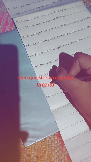Carta larga y detalle romántico: ¿desde cuándo soy tan detallista?