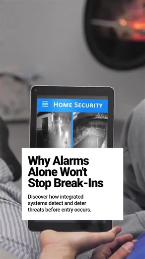 Think a loud alarm alone will stop a break-in? Think again. Integrated security systems are designed to catch threats before they escalate. Here's how: • Outdoor motion detectors identify suspicious activity early, even before entry attempts • Smart alarms communicate instantly with your CCTV cameras for real-time verification • Automated alerts notify you and monitoring services immediately to act fast • Systems link lighting, locks, and alarms to deter intruders proactively Stop reacting after