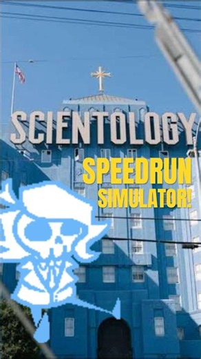 Scientology Speedrun Simulator #scientologyspeedrun #gamedev #speedrun #scientology #indiegame