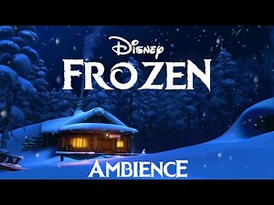 Disney Frozen Ambience | Wandering Oaken's Trading Post And Sauna | 11 Hours | 4K