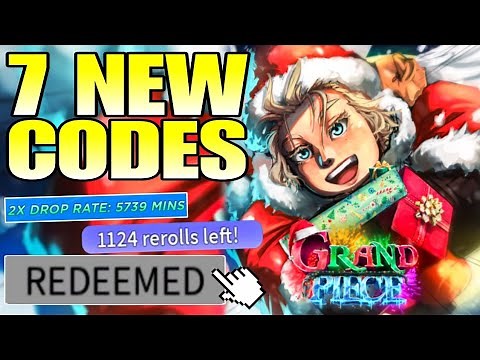 *NEW* ALL WORKING CODES FOR GRAND PIECE ONLINE 2024 JANUARY | GPO ROBLOX CODES