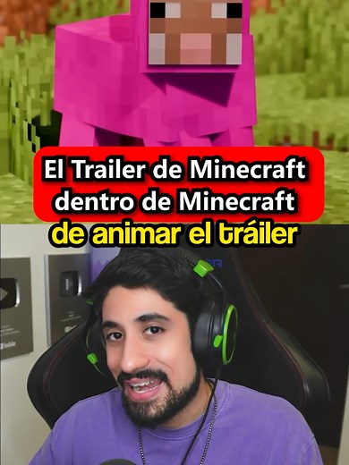 El tráiler animado de Minecraft dentro del juego