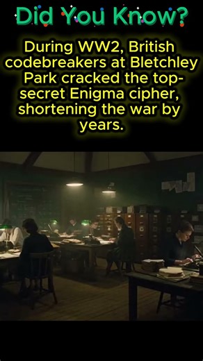 The GENIUS British Codebreakers of WW2 #ww2 #history #historyfacts