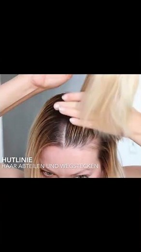 In 90 MINUTEN! 😳STRÄHNEN❤ Profi macht vor! #shorts #diy #blonde #haare #highlights #beautiful #hair