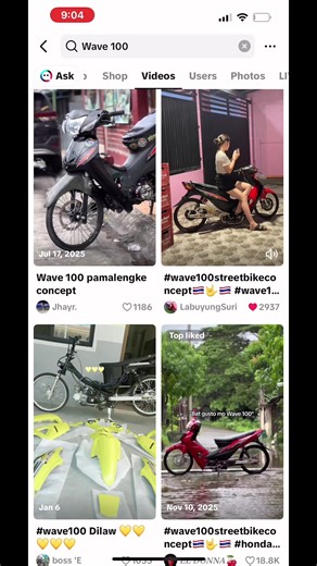 Exploring the Wave 100 Street Bike Concept in Thailand