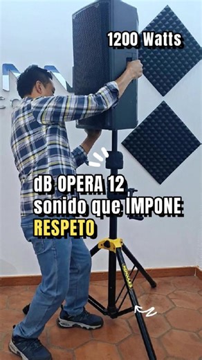 High-Performance dB OPERA 12 Speakers for DJs