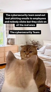 Simulated phishing campaigns are all well and good until someone consistently clicks on the real ones and enters their password 😂 #cybersecurity | empiricaltraining