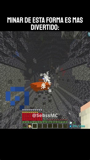 Mining with pickaxes is a thing of the past. #minecraftshorts #minecraft