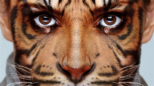 Photoshop tutorial: How to transform yourself into an animal!