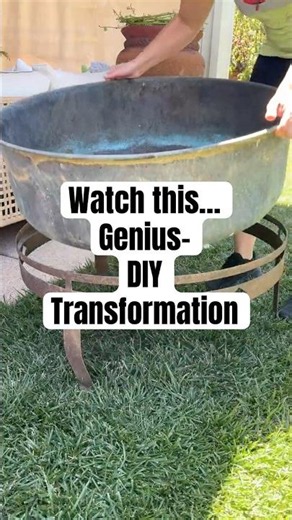 NEW DIY transformation.. thrift flip | outdoor diy | thrifted decor upcycling ideas