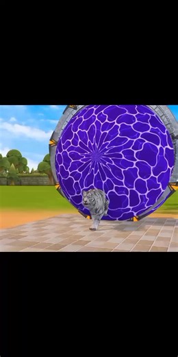 Explore the Long Slide Animal Game in 3D Animation