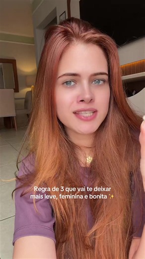 Regra de 3 que vai te deixar mais leve, feminina e bonita ✨ #reflexao #fyy #fyp #amorproprio ##saudemental