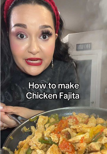 Quick and Easy Mexican Chicken Fajita Recipe