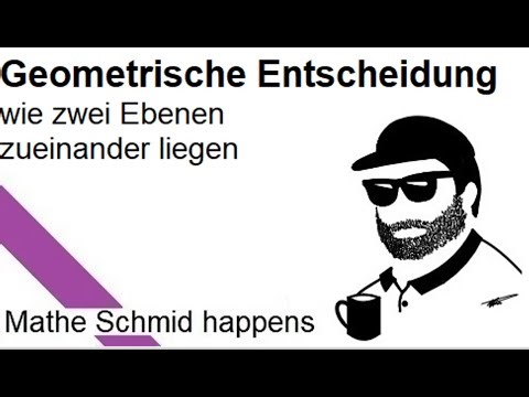 Position of two planes; a geometric algorithm | Mathematics at Mathe Schmid