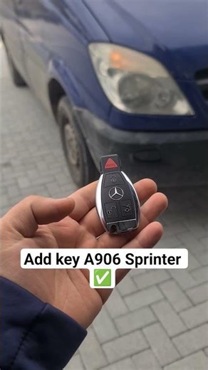 add key sprinter a 906 #sprinter #benz #success