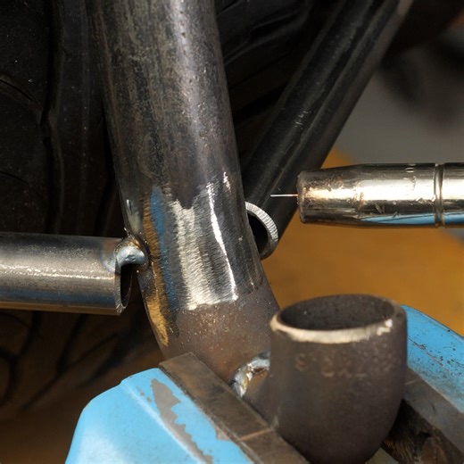 1.4M views · 2.3K reactions | Adding Car Tire to a Bike! Thanks for watching! Please be aware that this video is for entertainment purposes only and techniques shown should not be attempted at home! | Science, Tech and Universe | Facebook