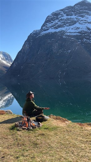 My defnition of ME-TIME 🤠🔥 #selfcare #outdoorcooking #firekitchen | Fire Kitchen