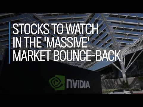 Stocks to watch in the 'massive' market bounce-back