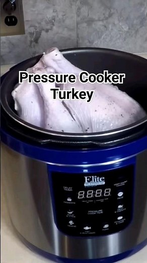 Whole Turkey in a Pressure Cooker! #cooking #pressurecooker #turkey