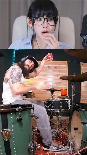 INSANE One-Hand Drum Performance?! He’s a Legendary Drummer 🔥 #drums #elestepariosiberiano #reaction