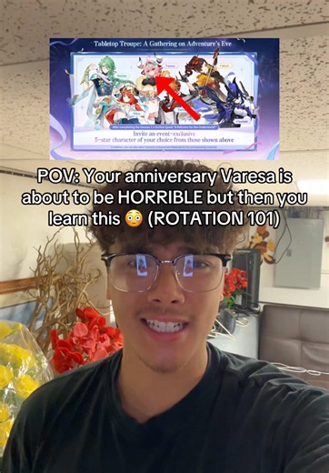 The Most Simple Rotation Guide For Your Varesa To DESTROY Genshin Impact! 😳 #genshin #genshinimpact #genshintips #genshinanniversary #chawndo