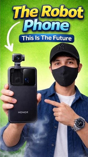 This Robot Phone Can MOVE Its Camera! 🤖 Honor’s Crazy New Smartphone #honorrobotphone
