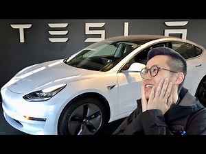 PICKING UP MY NEW CAR!! (Tesla Model 3)