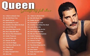 【皇后乐队Queen 】 波希米亚狂想曲/弗雷迪·默丘里/约翰·迪肯 /布赖恩·梅/罗杰·泰勒Greatest Hits Full Album