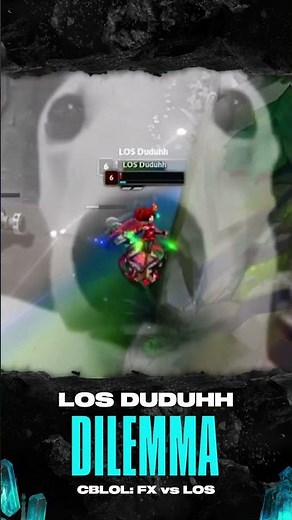 What an uncomfortable situation in League looks like...