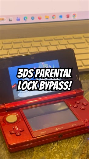 Easy parental control bypass for 3ds! #pokemonchannel #nintendogames #nintendo #repair