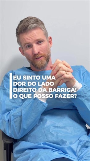 Dor do lado direito da barriga: O que pode ser? 🤔 Como gastroenterologista, recebo frequentemente pacientes no consultório assustados com dores no lado direito do abdômen. Essa é uma região ampla e que abriga diversos órgãos importantes, então a causa pode variar bastante dependendo da localização exata do desconforto: Na parte superior: A dor pode estar relacionada à vesícula biliar, ao pâncreas, ao fígado ou ao início do intestino delgado. Na parte inferior: Podemos investigar o intestino gro