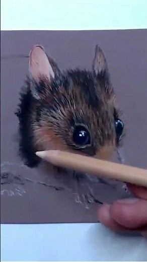 Let’s Draw a Realistic Mouse — Step-by-Step with Pastel Pencils