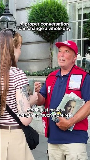 What happens when we stop and say hello? #giffgaff #bigissue