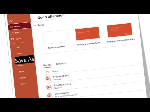 "Save As Not Working" in PowerPoint Fixed