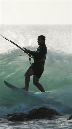 SEBASTIÁN RIBEIRO 🇧🇷 shines in CAPE VERDE! 🌊 #shorts #kitesurfing #capeverde #gkaworldtour