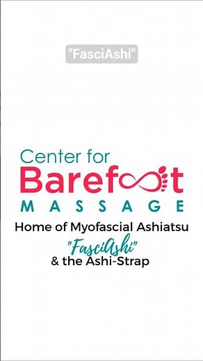 Learn Myofascial Ashiatsu Barefoot Massage with us!