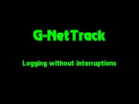 G-NetTrack - Logging without interruptions
