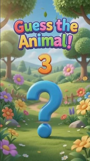 Guess the Animal Sound 🐾🔊 | Can You Identify It Before It Appears?#guessanimal #cartoonvideo #fun