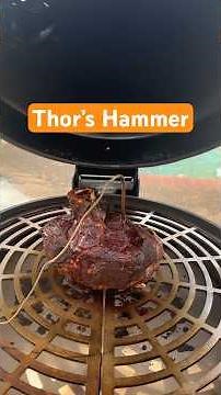 Thor’s Hammer (Frenched Beef Shank) on the Grill 🔥