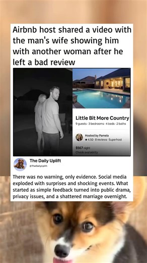 Unlucky guest, intending to give a bad review, but his secret was revealed