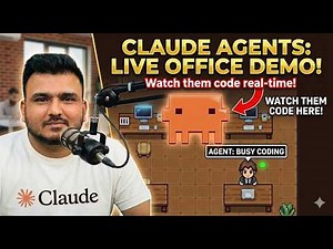 Watch your Claude Code Agent working live in office #claudecode #pixelagent