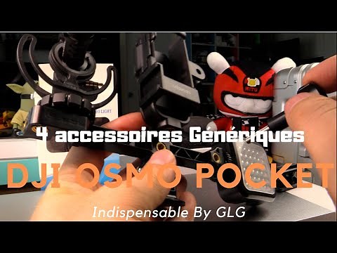 4 accessoires Génériques pour la Dji Osmo Pocket, By GLG