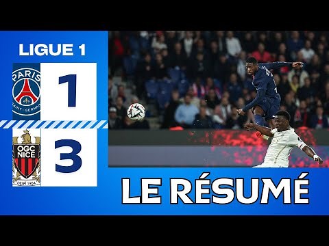 Paris Saint-Germain - OGC Nice | 1-3 | Highlights | Ligue 1 2024-25 | PSG Nice