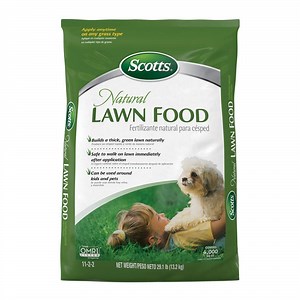 Reviews for Scotts Natural Lawn Food 29.1 lbs., 4,000 sq. ft., Lawn Fertilizer, For All Grass Types, OMRI Listed | Pg 1 - The Home Depot