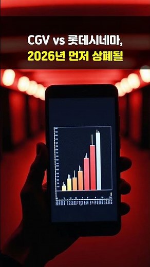 영화관 주식 아직도 들고 계세요? CGV 롯데시네마 2026 생존 데스매치 결론 (투자 주의)