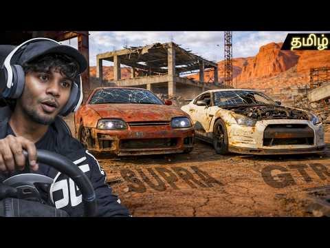 ABANDONED SUPRA vs MUSTANG GTR 😱 Restoration + DRAG RACE | BeamNG.drive